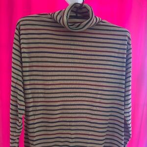 Sears Striped Turtleneck